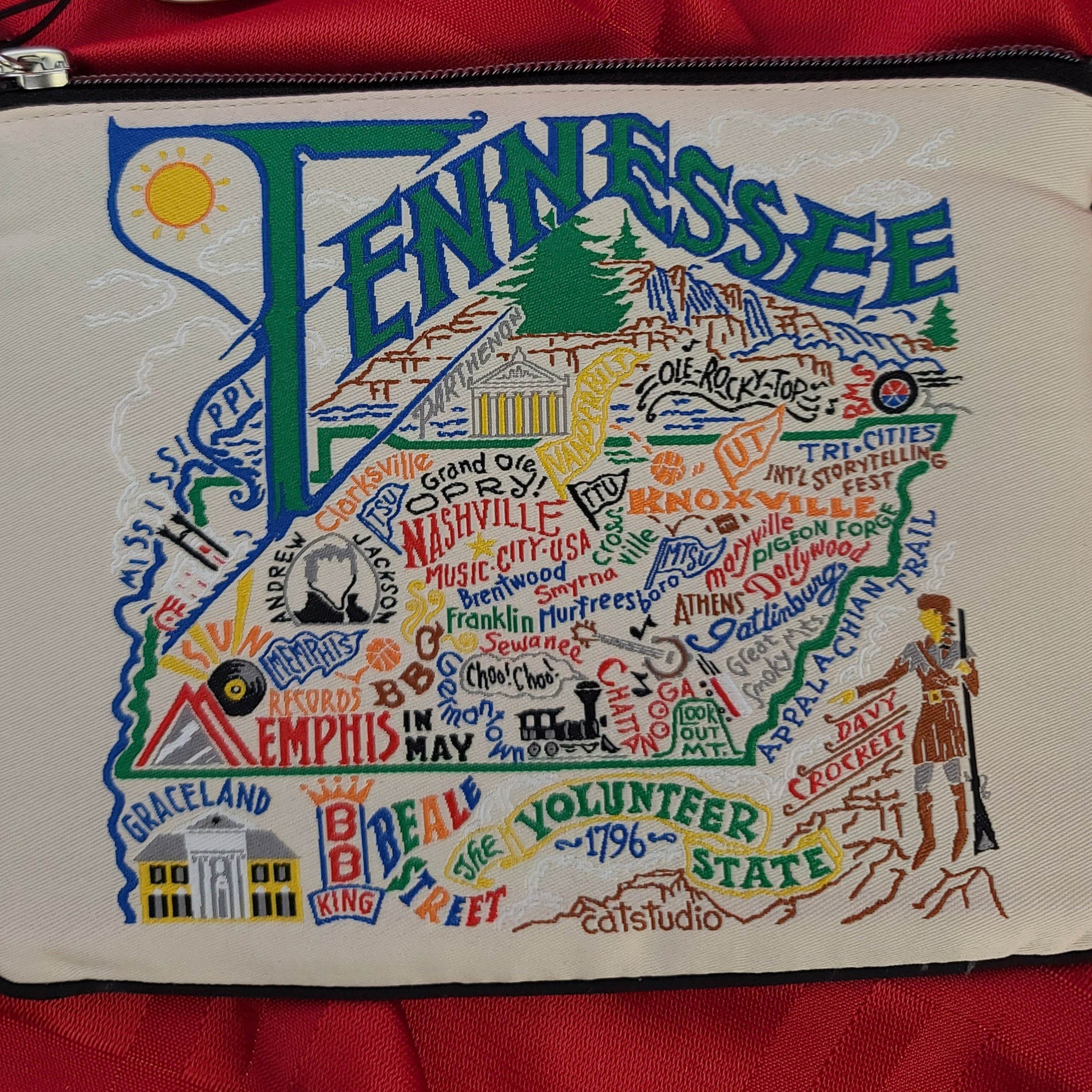 Tennessee Pouch - From Cat Studio